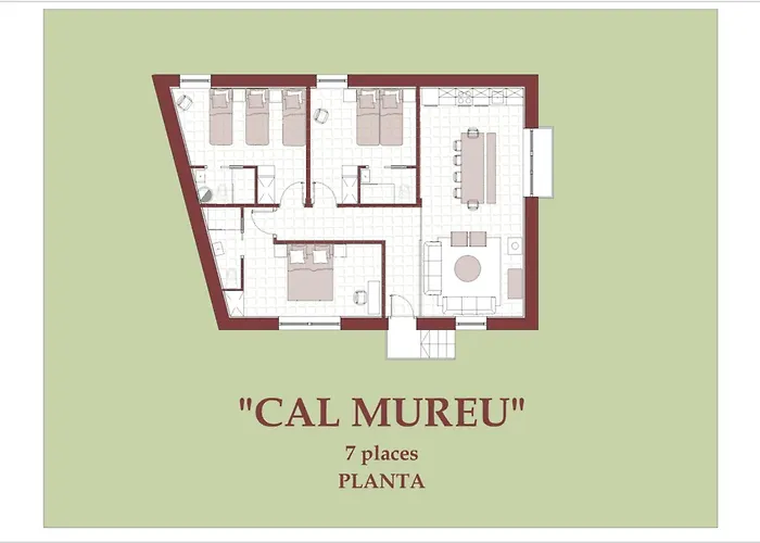 Domek alpejski Cal Mureu *
